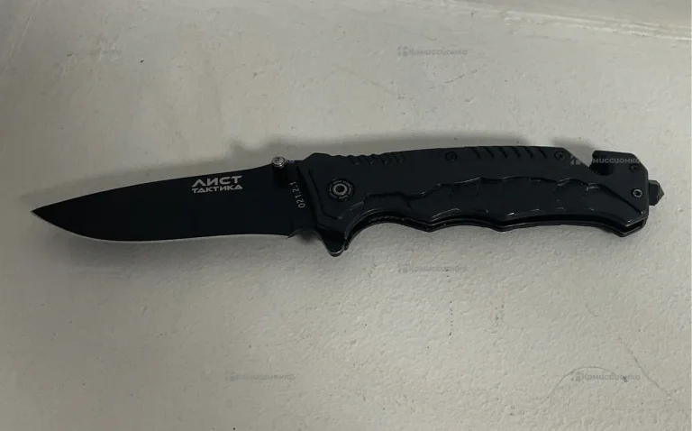 Нож складной лист