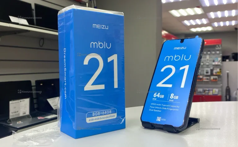 Meizu mblu 21 4/64 ГБ Новый