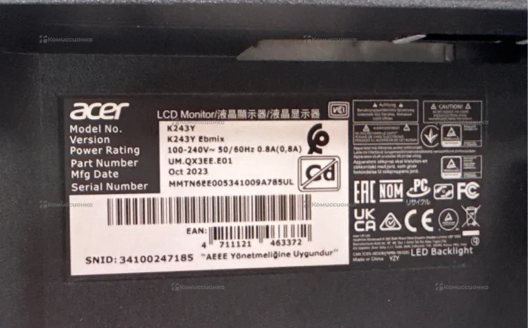 Монитор Acer K243YBMIX