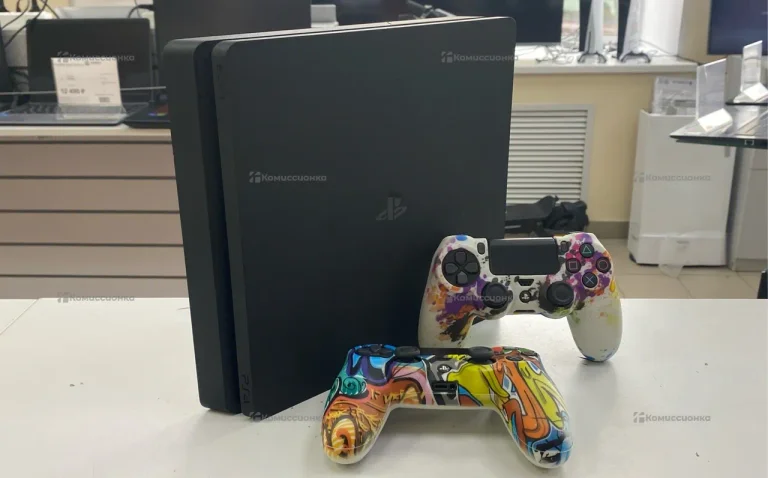 Приставка PS4 slim 500Gb ПО 12.50