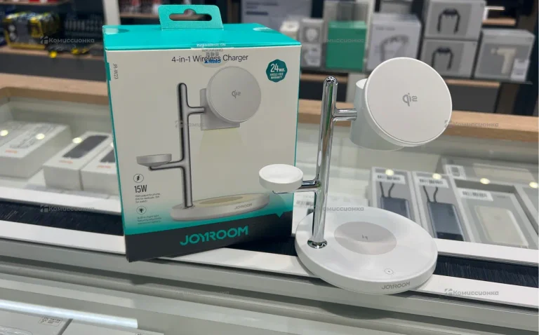 Зарядная беспроводная док станция JOYROOM 4 в 1 - 15w (Z)