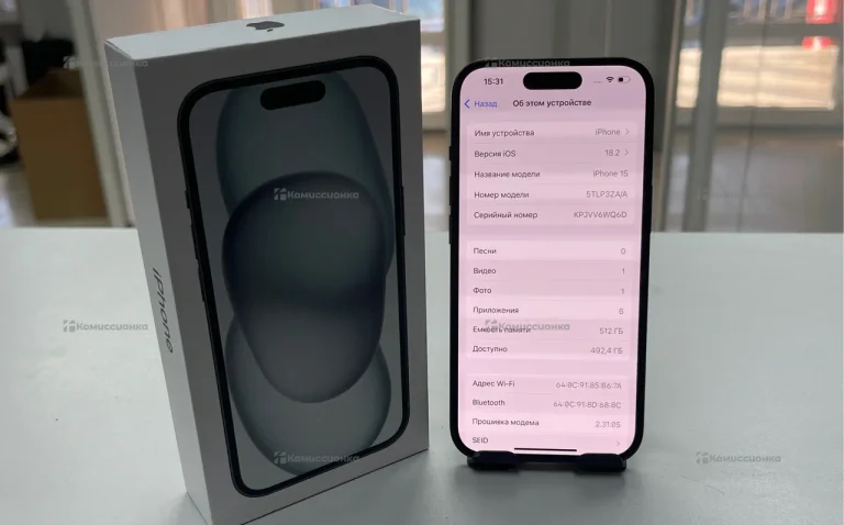 Apple iPhone 15 6/512 ГБ