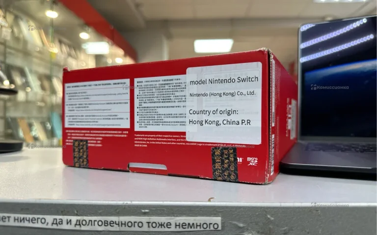 Приставка Nintendo Switch OLED 64 ГБ