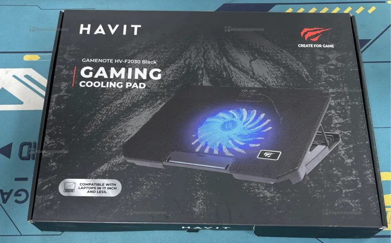 Подставка с охлаждением для ноутбука Havit