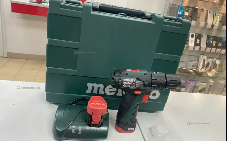 Дрель-шуруповерт ударная Metabo PowerMaxx SB 60038