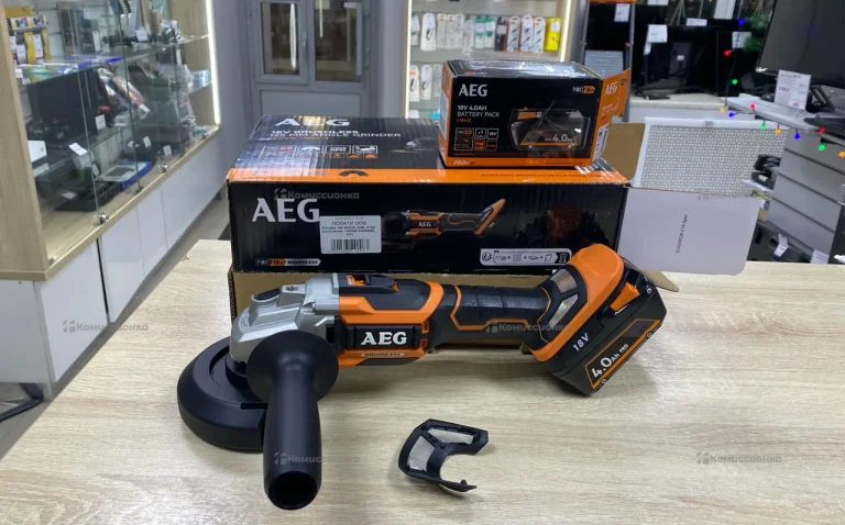 Аккумуляторная угловая шлифмашина BEWS18-125BL-0