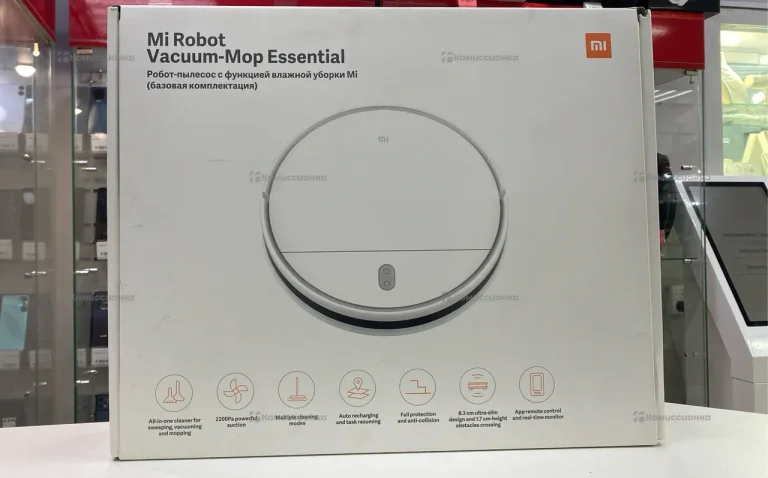 Пылесос Mi Robot Vacuum-Mop Essential