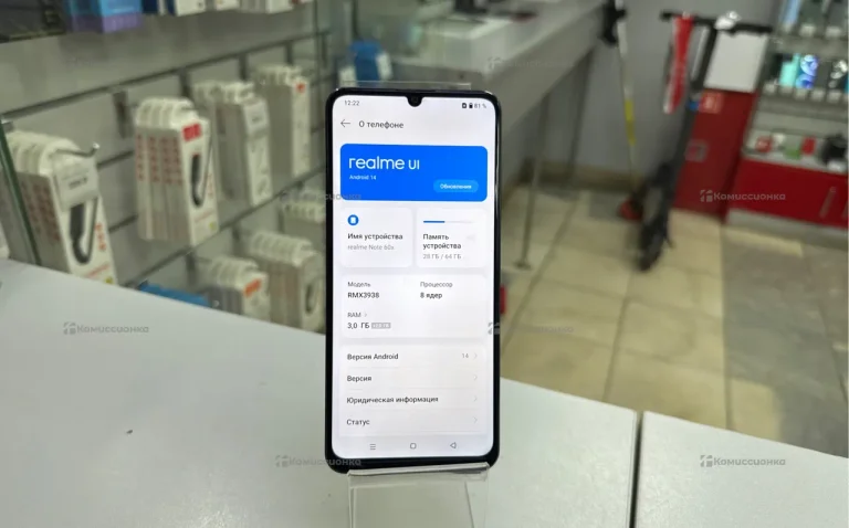 Realme Note 60x 3/64 ГБ