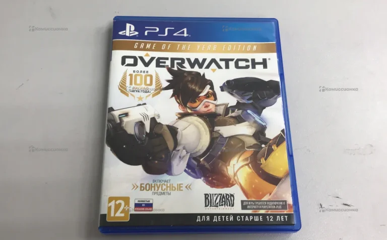 PS4. диск на PS4 overwatch