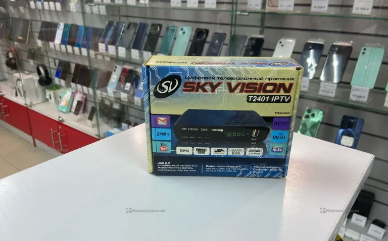 Цифровая ТВ приставка Sky Vision T2401