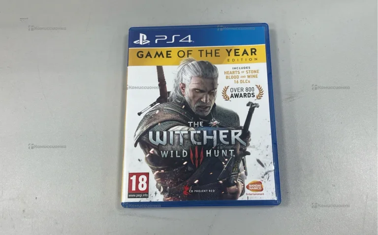 Диск для PS4 Witcher 3