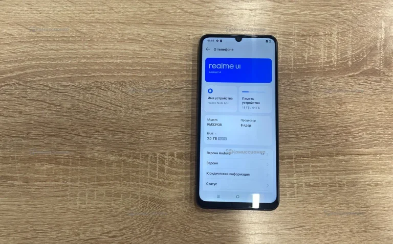 Realme Note 60x 4/64 ГБ