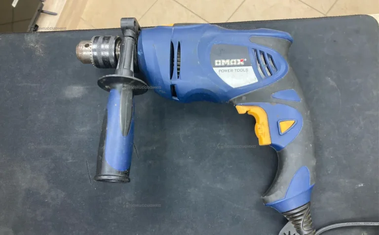 Сетевая ударная дрель Omax