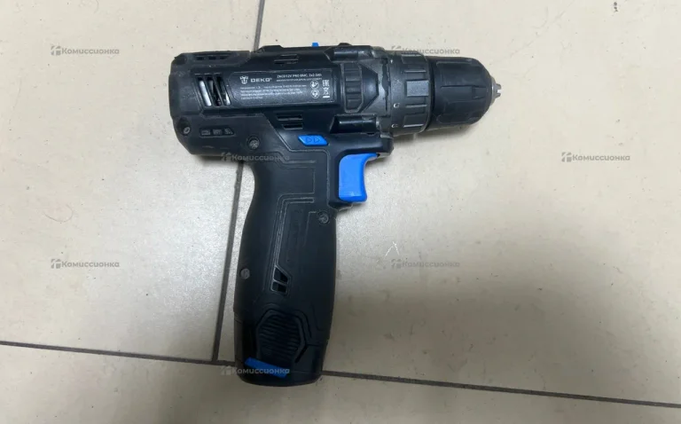 Дрель-шуруповерт аккумуляторная Deko ZKCD12V PRO