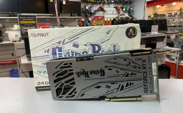Видеокарта palit GeForce rtx 3090 24gb