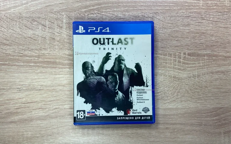 Sony PS4 диск Outlast Trinity