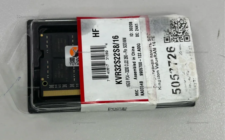 Оперативная память DDR4 16 GB для ноутбука