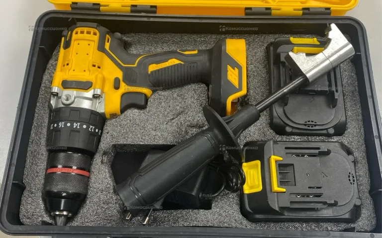 Дрель шуруповерт Dewalt rep металл патрон