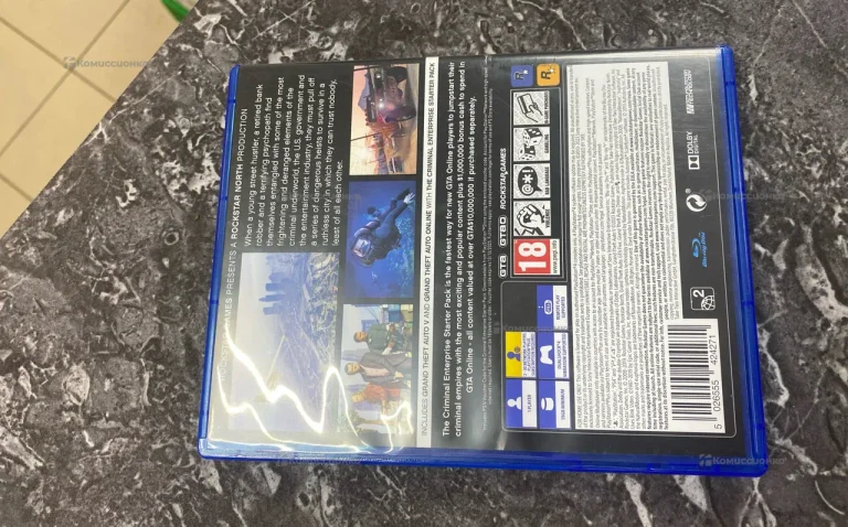Диск PS 4 gta 5