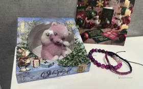 Купить Сувениры к новому году (мыло ручной работы + комплект браслетов) б/у , в Екатеринбург Цена:1500рублей