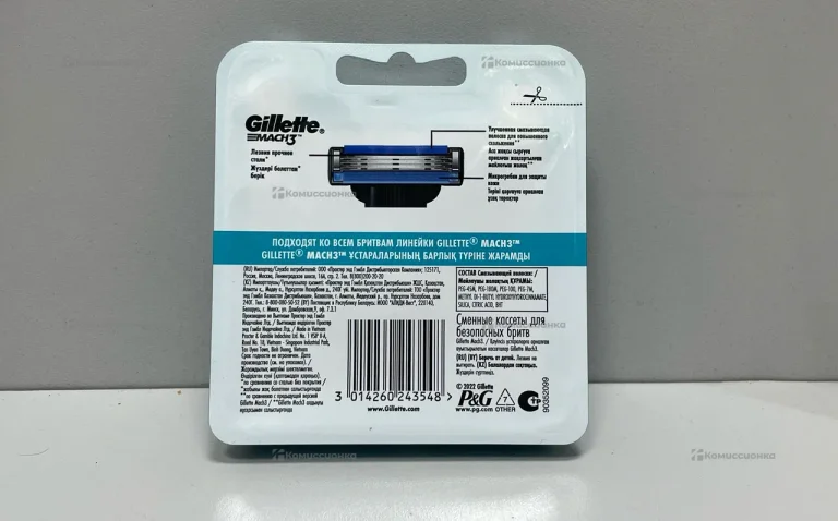 Лезвия для станка Gillette Mach 3 (8ш)