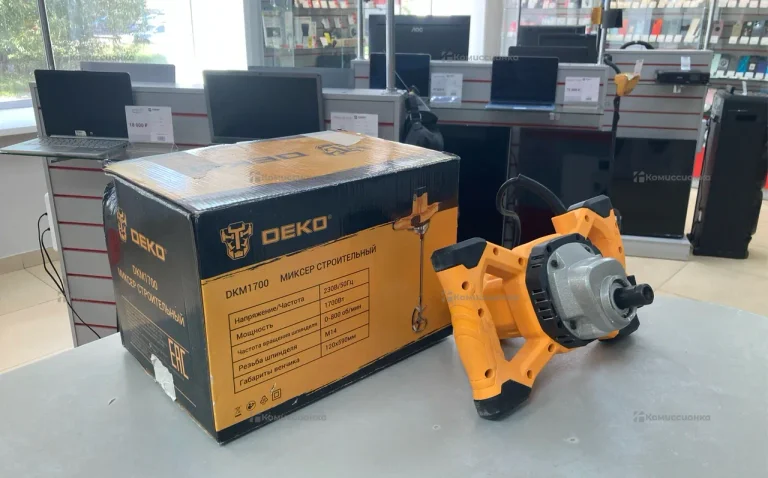 Миксер строительный сетевой DKM1700