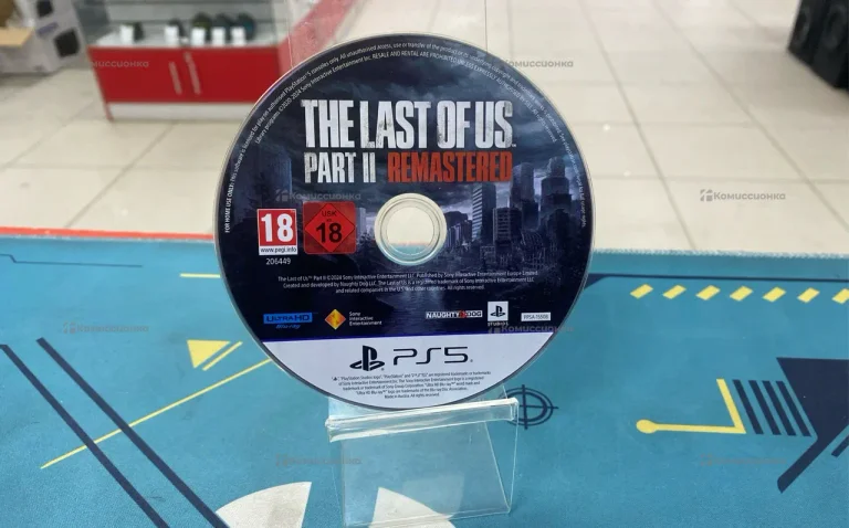 Диск для PS5 The last of us Remaster