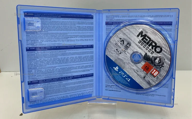 PS4. Диск METRO EXODUS