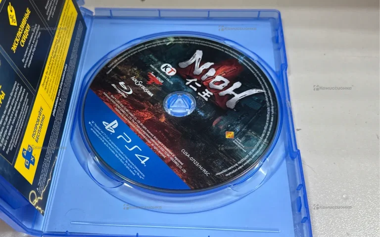 Диск ps4 nioh