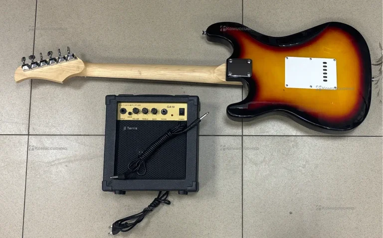 Электрогитара TERRIS TST-39 SB+TERRIS GA10