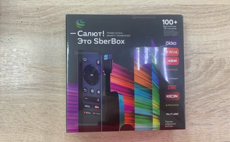 Цифровая ТВ приставка Sberbox