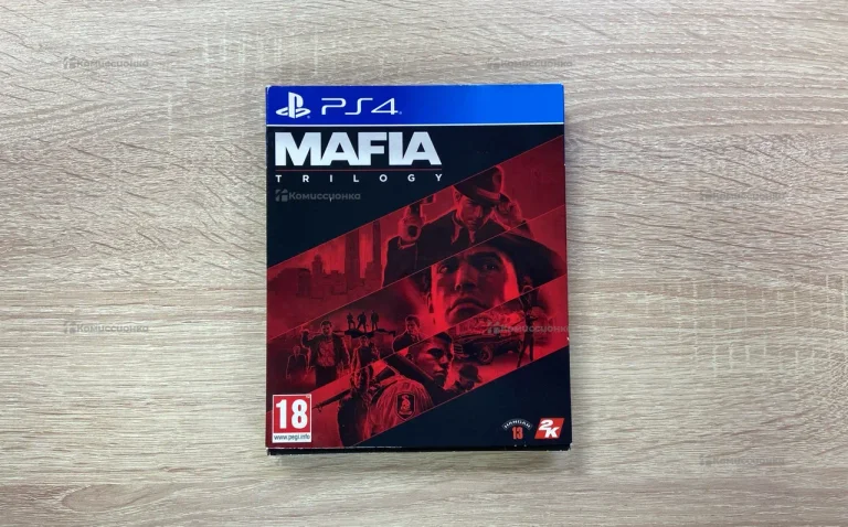 PS4 Диск Mafia Trilogy