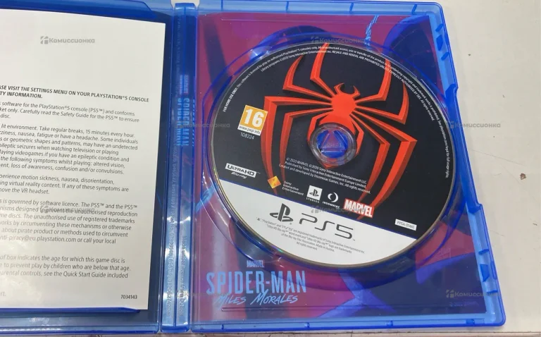 Диск PS5 Spider-Man Miles Morales