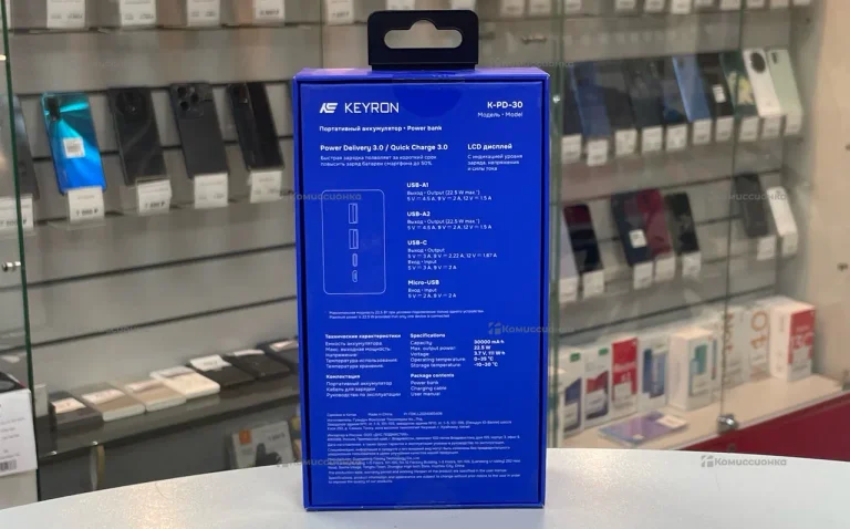 Портативное зарядное устройство Keyron PD-30
