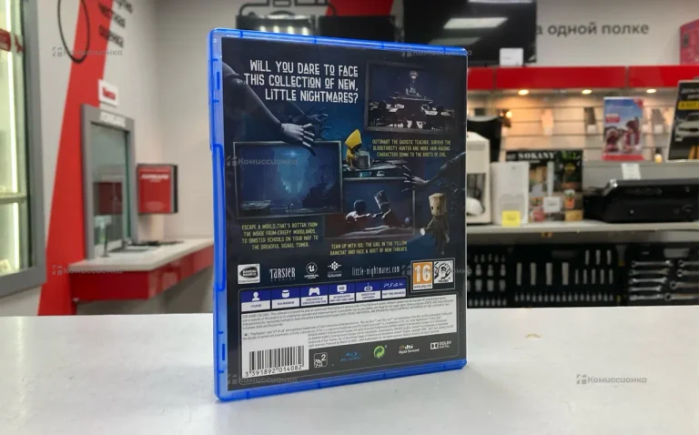 Диск для PS4 little nightmares 2