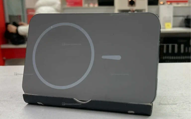 Power Bank  магнит серый