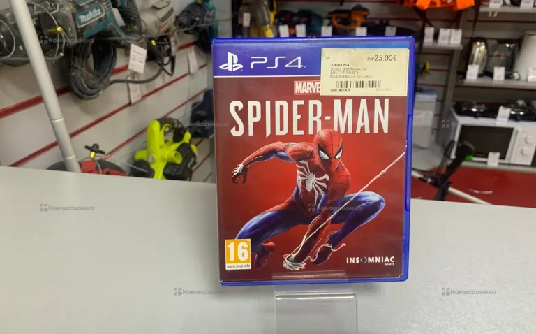 PS4 диск. spider man