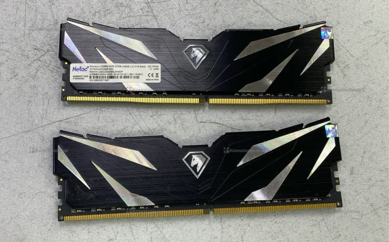 Оперативная память Netac Shadow II DDR4-3200 32Gb