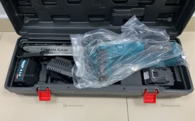 Цепная пила аккумуляторная бесщеточная Makita(сини