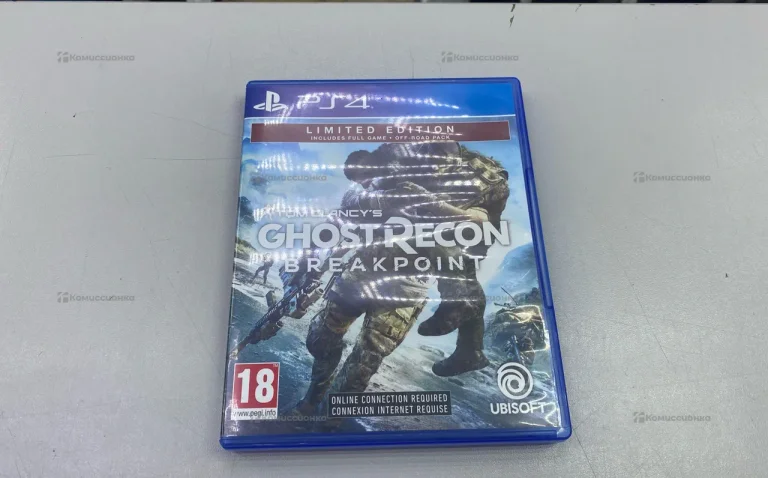 Диск PS 4 Tom Clansys Ghost Recon Breakpoint