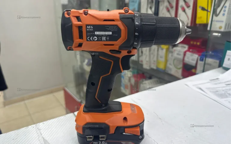 Аккумуляторный шуруповерт AEG BS18G4