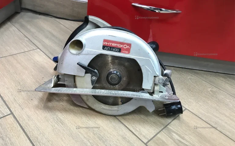 Дисковая пила Интерскол ДП-1600
