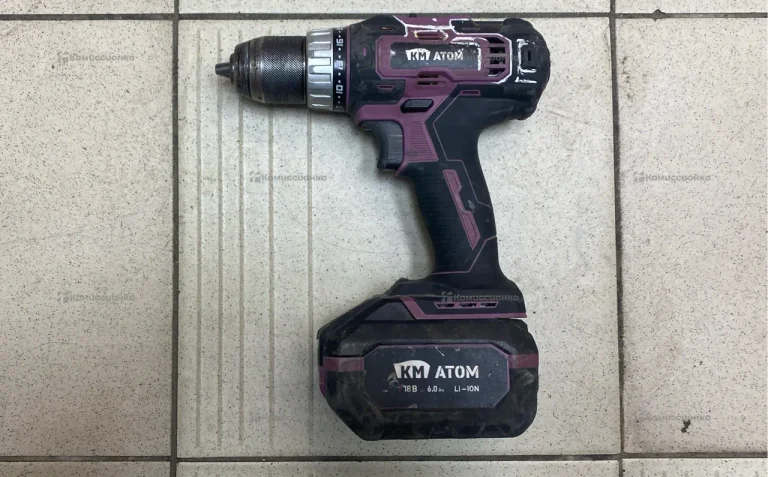 Дрель Шуруповерт KM Atom CD-181