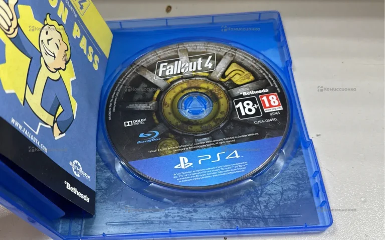 PS4 диск fallout 4