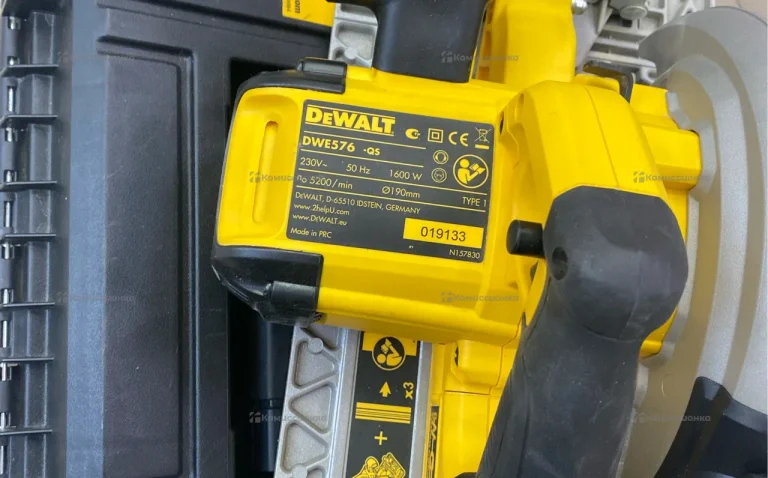 Дисковая пила dewalt DWE576