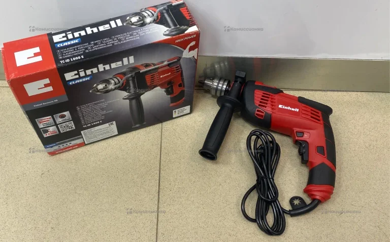 Дрель ударная Einhell TC-ID 1000 E