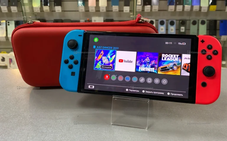 Приставка Nintendo switch oled 64 + флешка 256