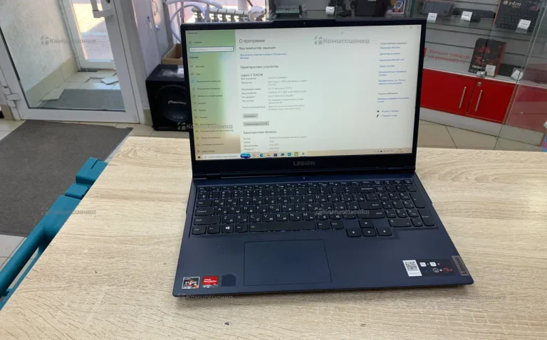 Ноутбук  Lenovo Legion (Ryzen 7 5800H+ RTX 3050TI)