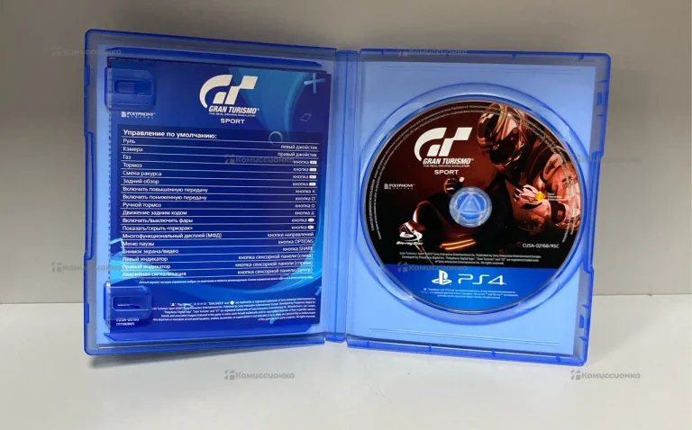 Диск PS4. Gran Turismo Sport
