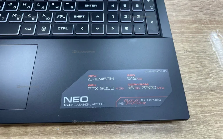 Ноутбук  ARDOR GAMING NEO N15-I5ND410